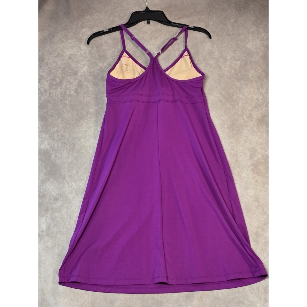 Athleta Beach Womens Size Medium Swim Dress Purple Modest Built-in Bra Modest - Picture 5 of 13